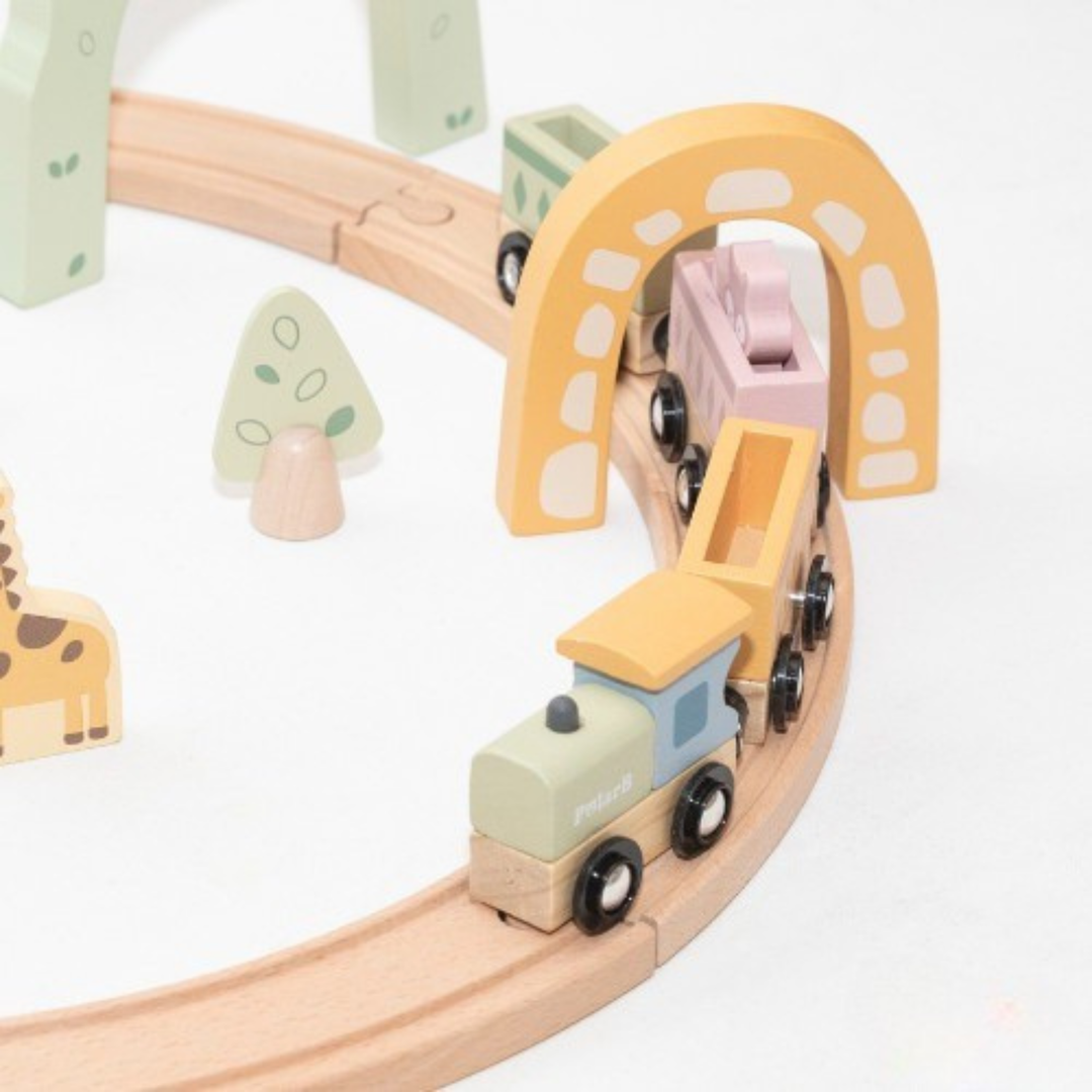 Polarb Fun Park Train Set (62 pcs)