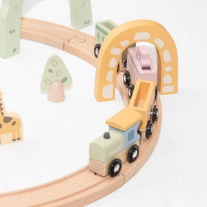 Polarb Fun Park Train Set (62 pcs)