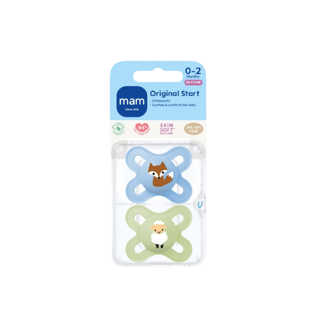 MAM Original Start Pacifier 0-2m (Set of 2)