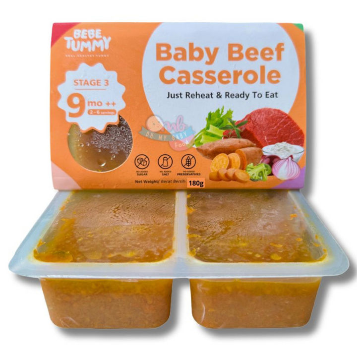 Bebetummy - STAGE 3 - Baby Beef Casserole [Frozen Food]