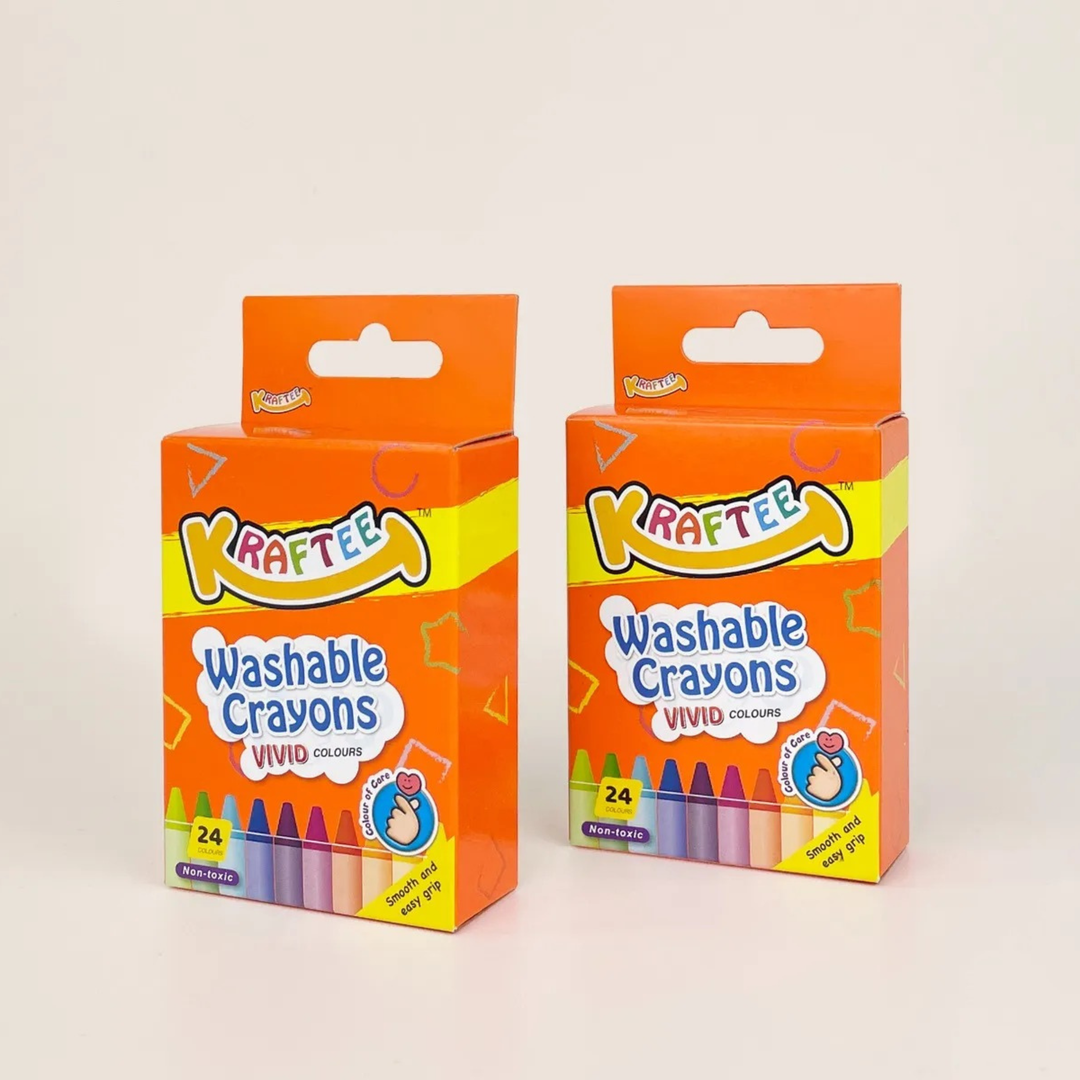 Kraftee Washable Crayons