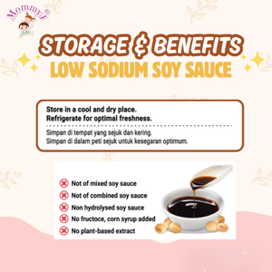Mommy J Kids Low Sodium Soy Sauce