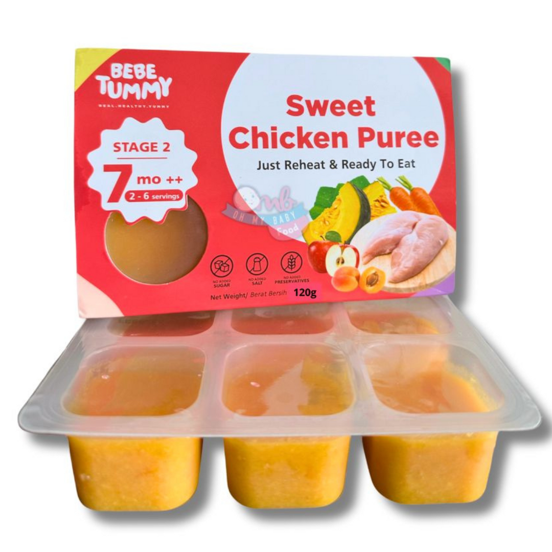 Bebetummy - STAGE 2 - Sweet Chicken Puree [Frozen Food]