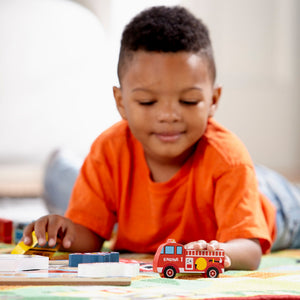 Melissa & Doug Vehicles Chunky Puzzle - 9 Pieces