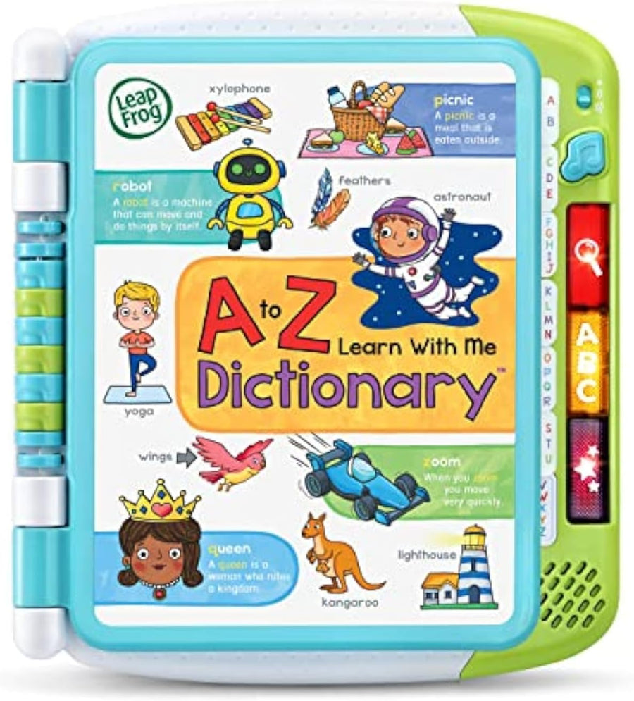 LeapFrog A to Z Learn With Me Dictionary, cover