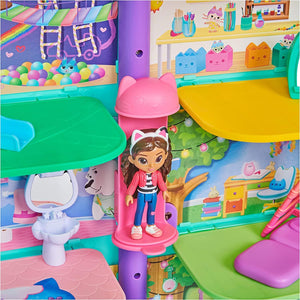 Gabby Girl figure inside the dollhouse