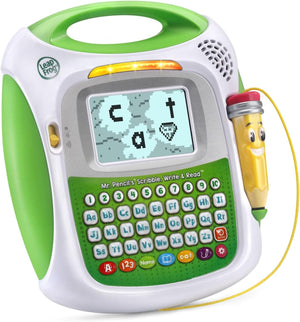LeapFrog Mr. Pencil's Scribble, Write & Read spelling c-a-t