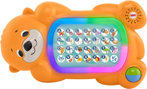 Linkimals A to Z Otter keyboard lit up