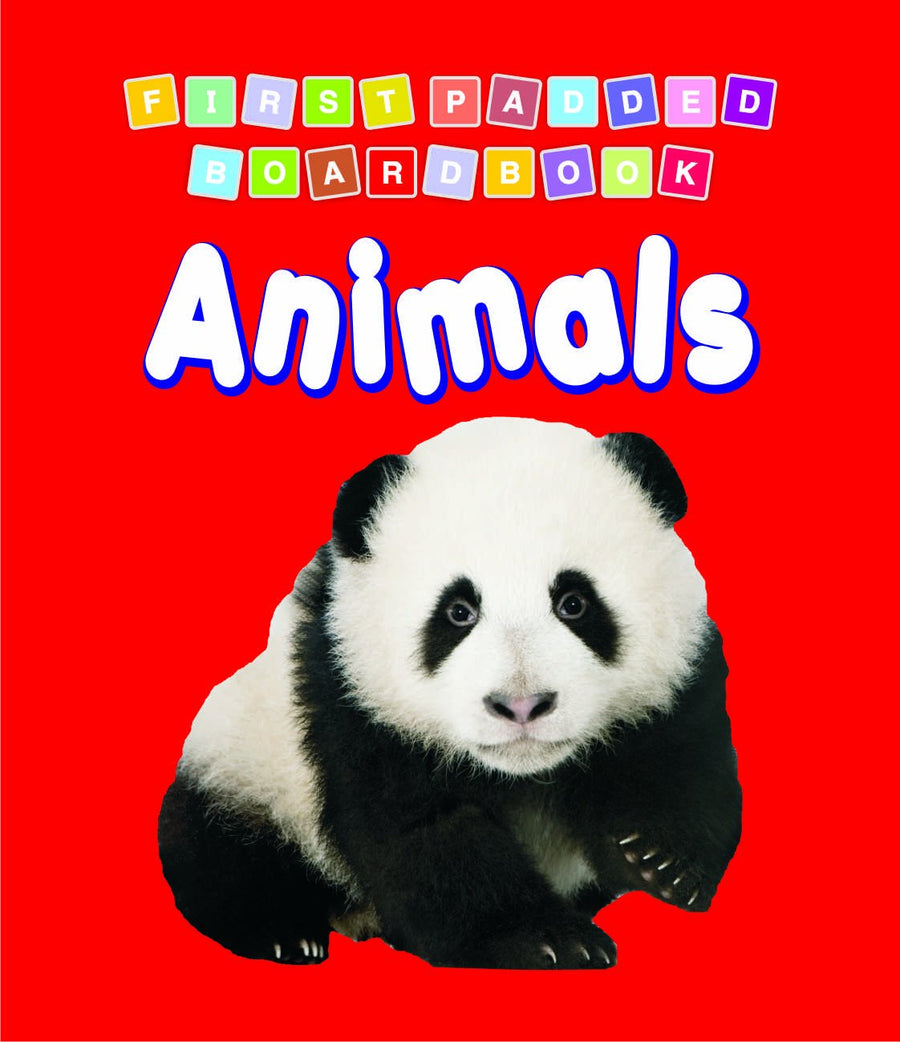 Animals - First Padded Board Book, Dreamland Publications, front cover