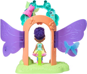 Rear view of the Fairy Magic Reveal Playset archway