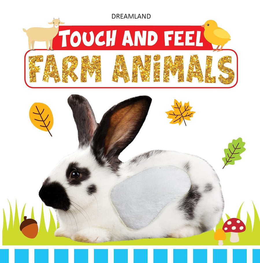 Touch and Feel Farm Animals, Dreamland Publications, front cover