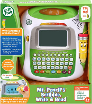 LeapFrog Mr. Pencil's Scribble, Write & Read retail pack, 3+ years