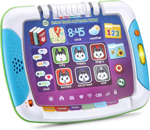 LeapFrog 2-in-1 Touch & Learn Tablet, activity side