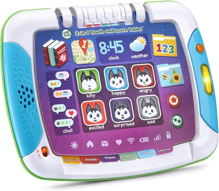 LeapFrog 2-in-1 Touch & Learn Tablet, activity side