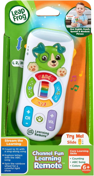 LeapFrog Channel Fun Learning Remote retail pack, 6+ months