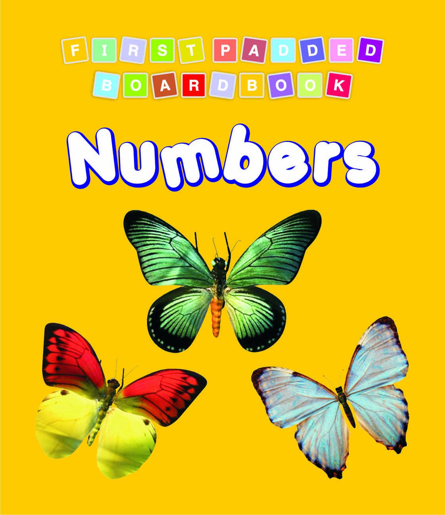 Numbers - First Padded Board Book, Dreamland Publications, front cover