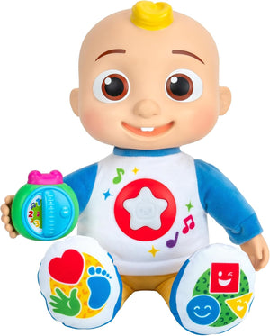 Cocomelon Discover N Play JJ feature plush with musical melon