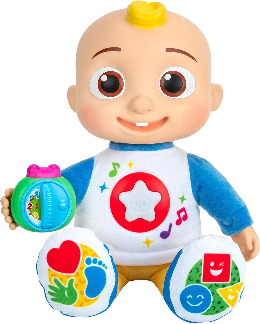 Cocomelon Discover N Play JJ feature plush with musical melon