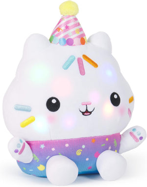Sprinkle Party Cakey Cat plush, front view