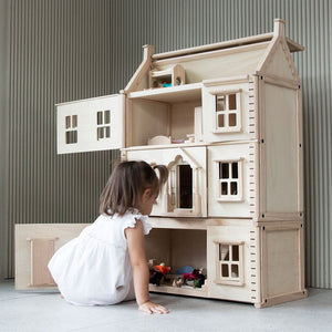PlanToys Victorian Dollhouse Basement Floor - lifestyle