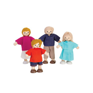 PlanToys Doll Family - Light Skin Tone, Blonde Hair