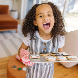 Melissa & Doug Slice & Bake Cookie Set - Wooden Play Food