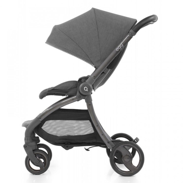 Quail by egg Stroller Quantum Grey With Silver Back Panel (YES Promo)