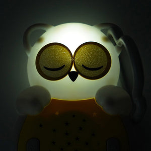 Cloud b Sweet Dreamz On the Go Owl with its nightlight on