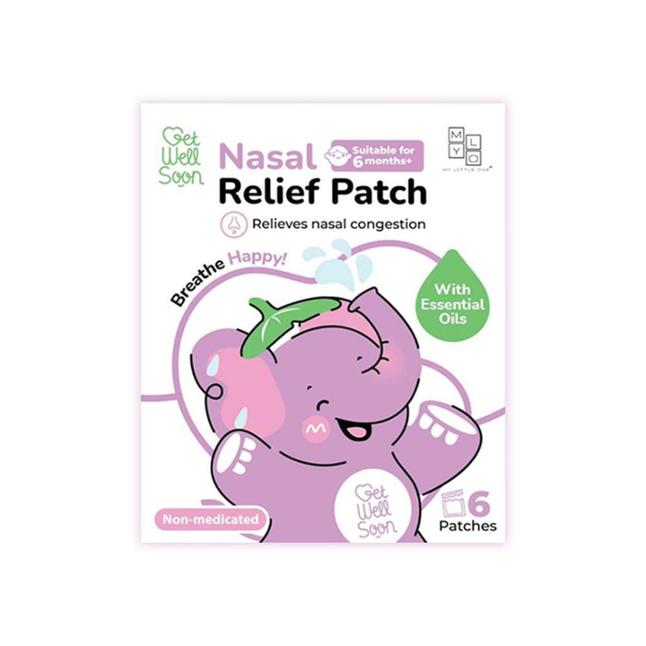 MyLO Breathe Happy Nasal Relief Patch (6 Patches)