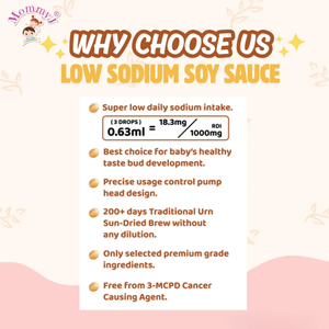 Mommy J Kids Low Sodium Soy Sauce