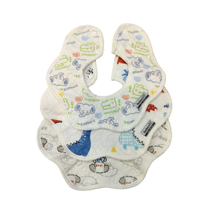 Smileey's 3pcs Bib Assorted (Round)