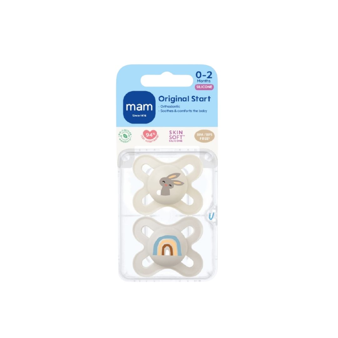 MAM Original Start Pacifier 0-2m (Set of 2)