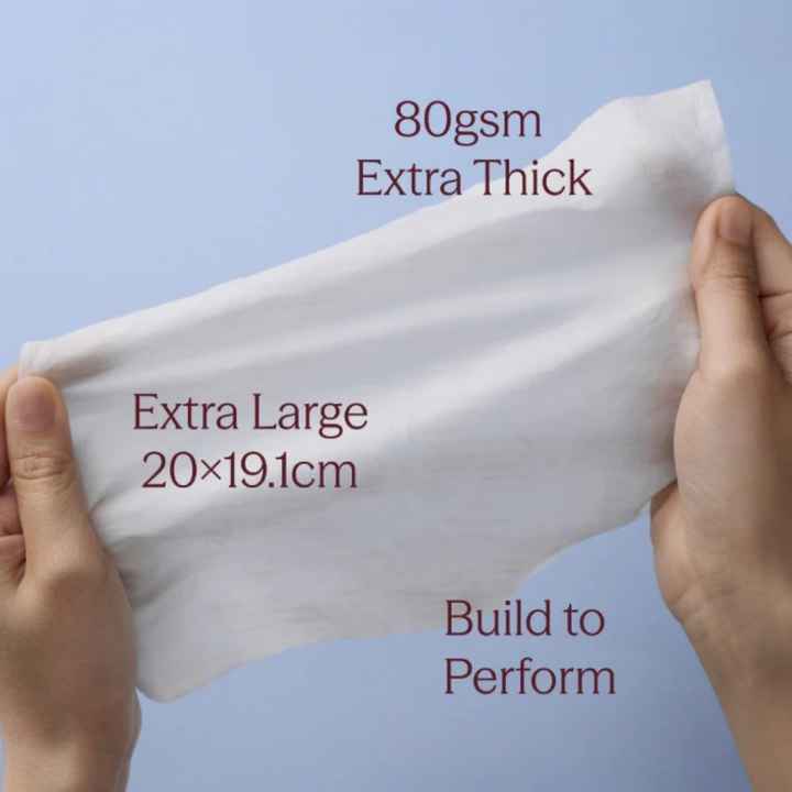 Hoppi  Flush Flushable Baby Wipes 56's/Pack