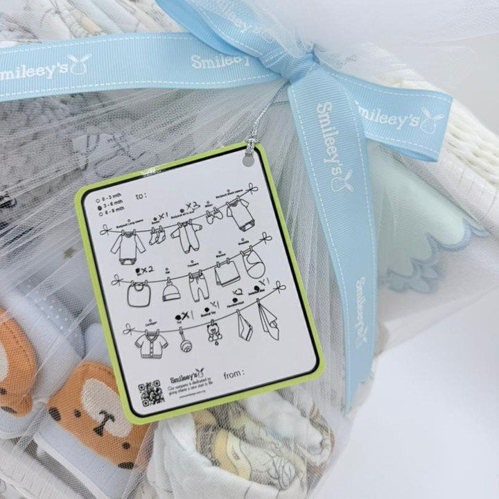 Smileey's Newborn Gift Box - Boy Blue Design