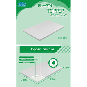 Comfy Baby Purotex Playpen Topper – image 6
