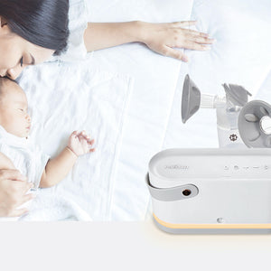 Haenim NexusFit 7X Handy Electric Breast Pump (Peacock Green) - lifestyle