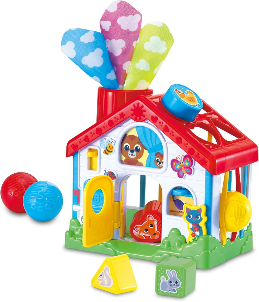 LeapFrog 4-in-1 Discovery House with tissues, balls and shape blocks