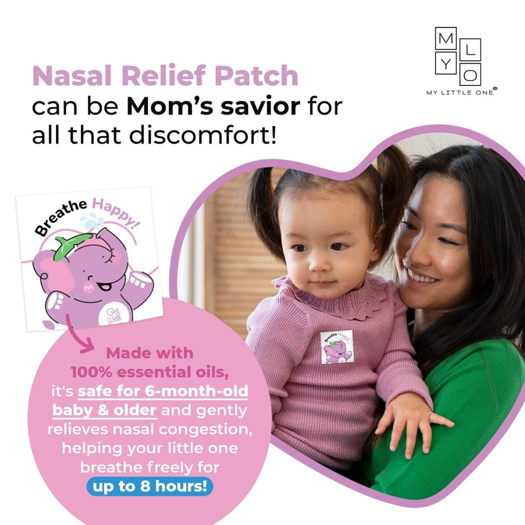 MyLO Breathe Happy Nasal Relief Patch (6 Patches)