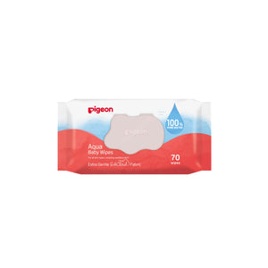 Pigeon Aqua Baby Wipes 70S X 6