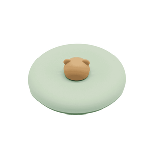 Combi Silicone Bear Suction Bowl lid, bear ear detail