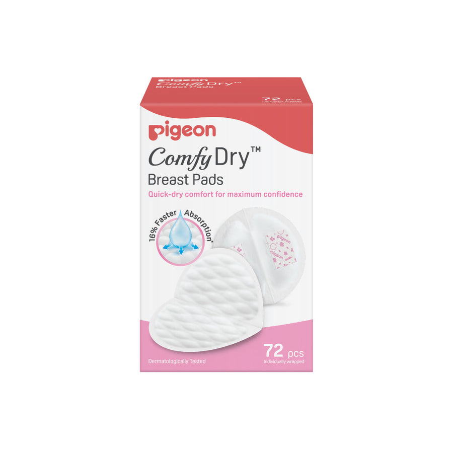 Pigeon ComfyDry Breast Pads 72pcs