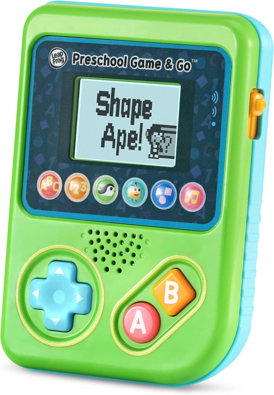 LeapFrog Preschool Game & Go handheld, Shape Ape game on screen