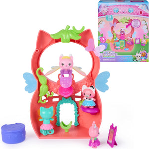 Kitty Fairy's Flutter-riffic Garden Playset set up for play