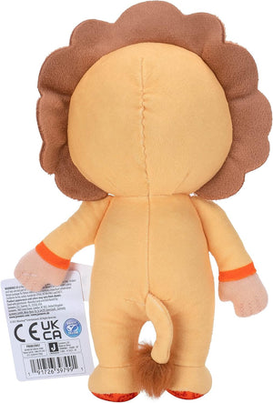 Cocomelon JJ Lion Little Plush, back with mane and tail