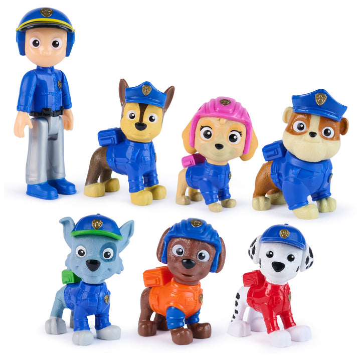 Paw Patrol Search & Rescue Team Figure Pack With 7 Collectible Figures