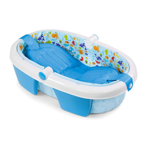 Summer Infant Fold Away Baby Bath with inclined positioner