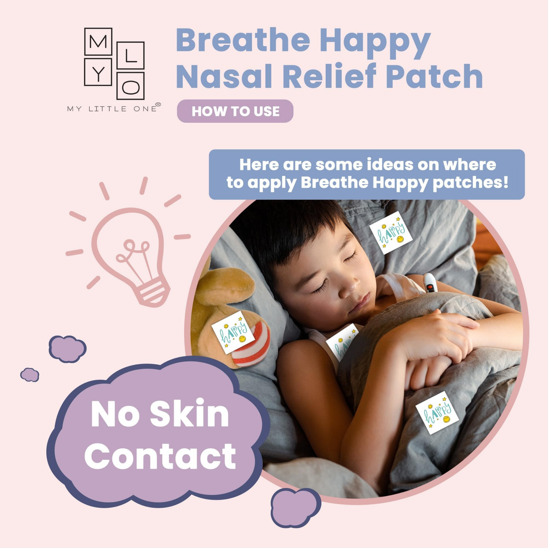 MyLO Breathe Happy Nasal Relief Patch (6 Patches)