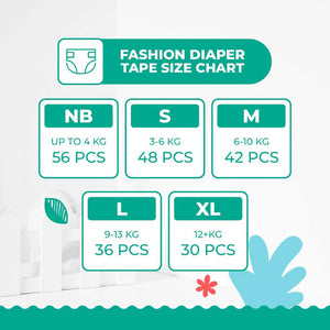 Offspring Kapten Batik Fashion Tape Baby Diapers