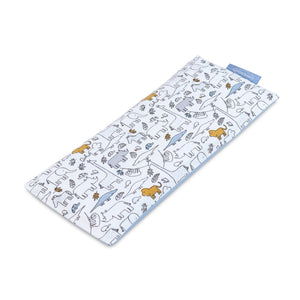 Comfy Living Buckwheat Baby Pillow 14 x 33cm - Jungle