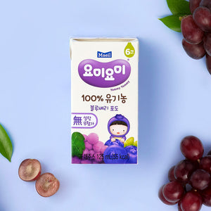 Maeil Yommy Yommy Organic Juice 125ml x 4